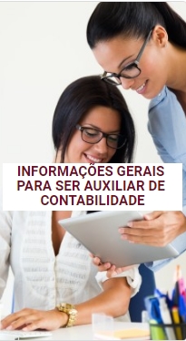 informações gerais para ser auxiliar de contabilidade